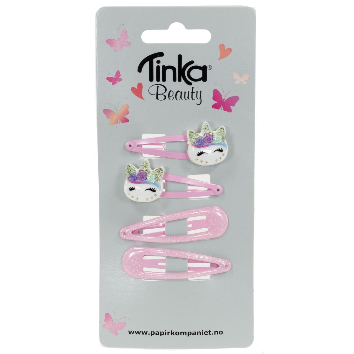 HÅRCLIPS UNICORN 4 STK