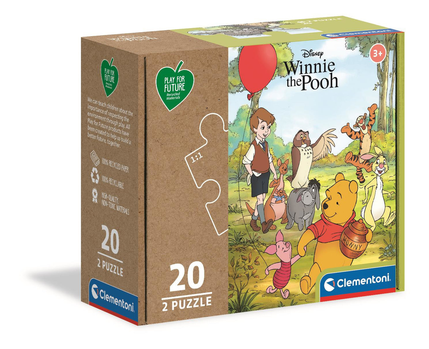 Clementoni Disney Peter Plys puslespil