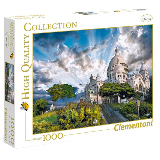 Clementoni Mont Martre puslespil på 1000 brikker