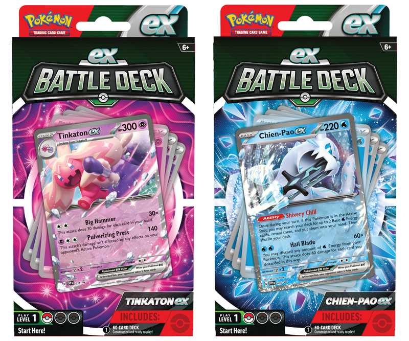 Pokémon Battle Deck EX – Chien-Pao vs. Tinkaton!