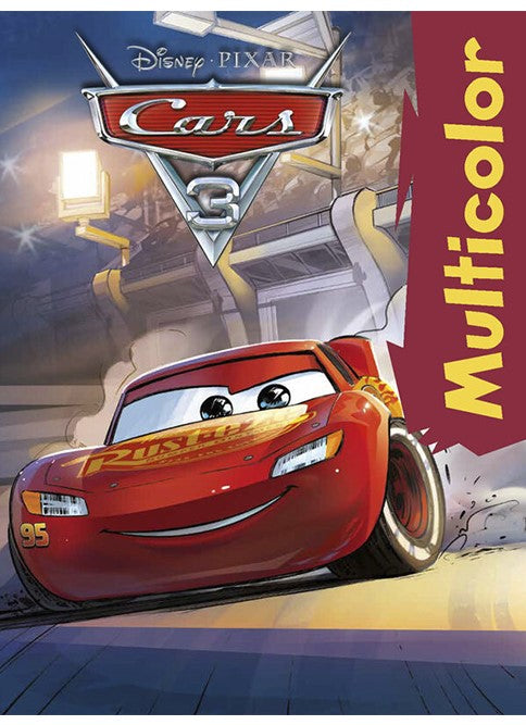 Disney malebog med Cars 3