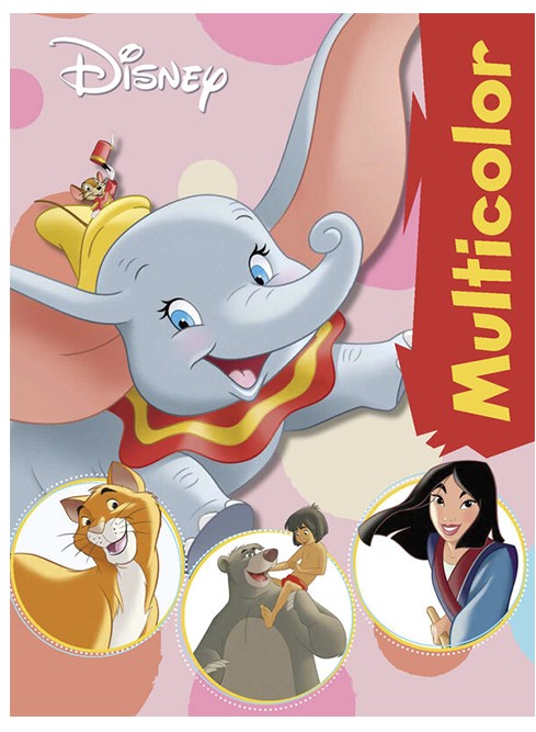 Disney malebog med Dumbo