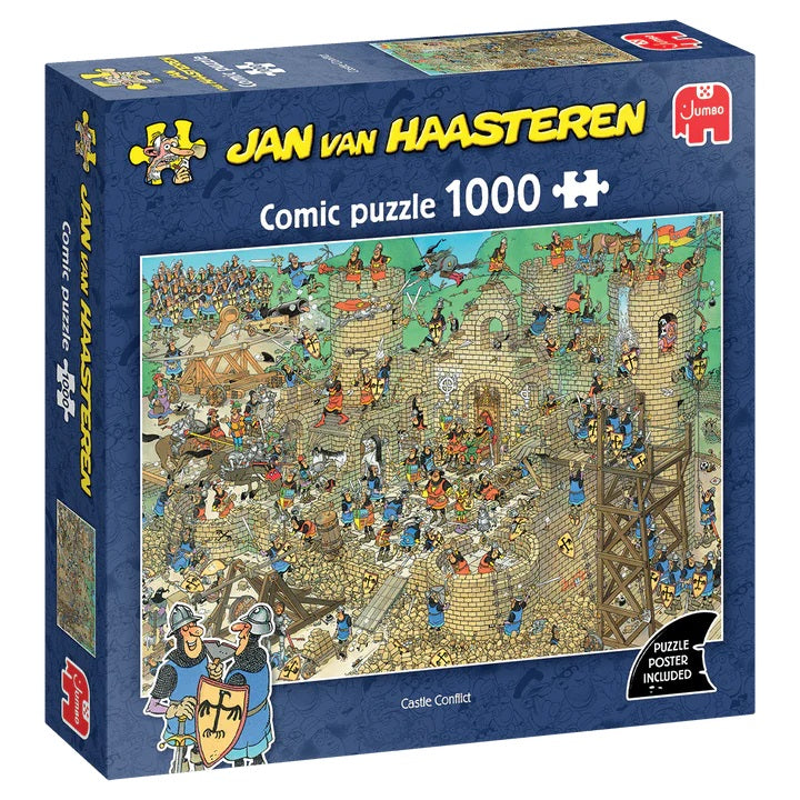 Jan Van Haasteren Problemer på borgen (1000 brikker)