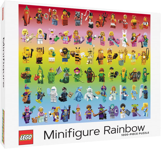 LEGO Minifigure Regnbue puslespil 1000 brikker