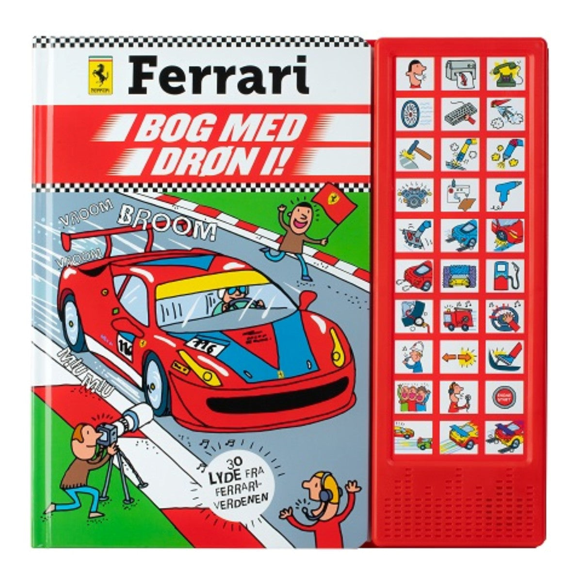 Ferrari Roaring 30 knappers Lydbog
