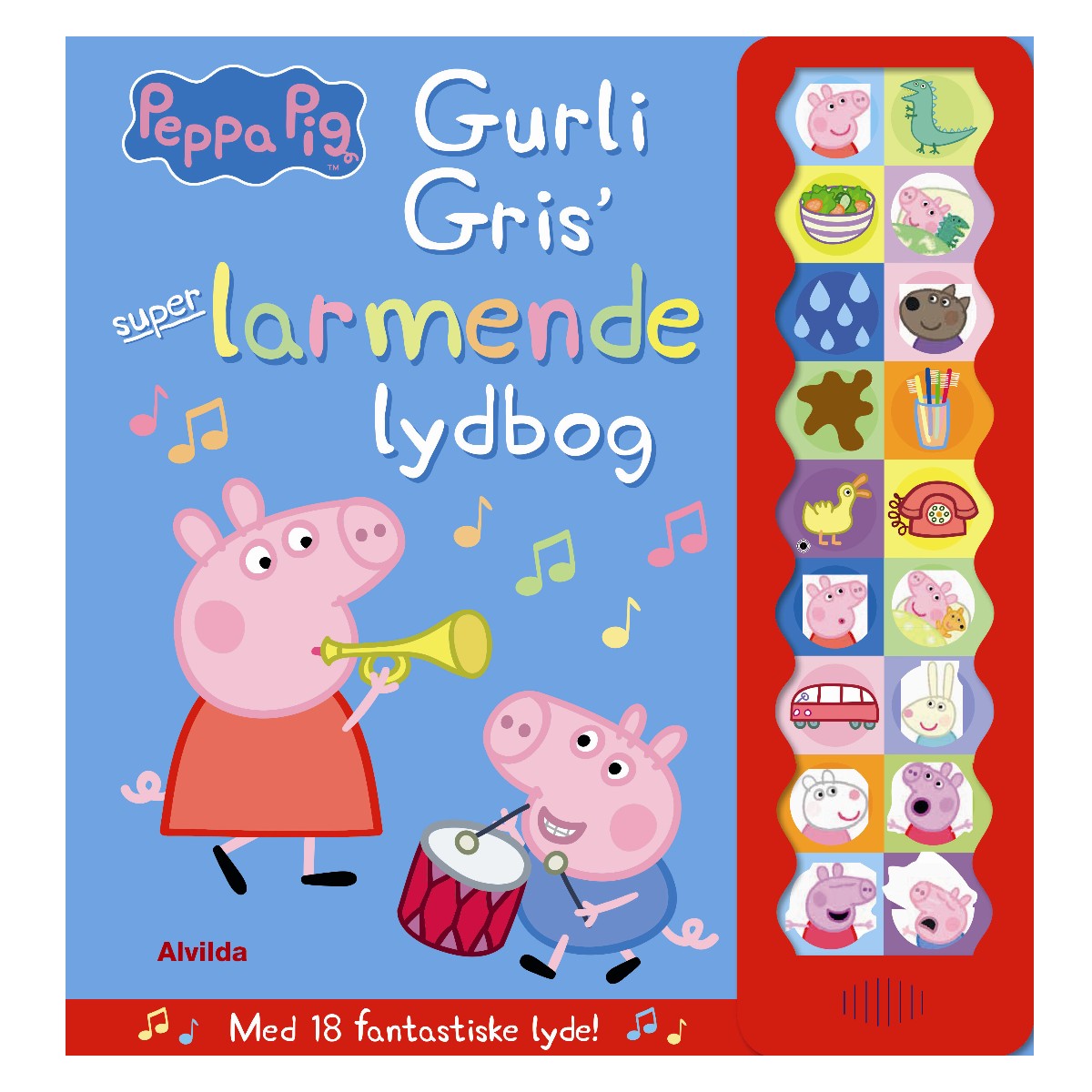 Gurli Gris' super-larmende lydbog (med 18 fantastiske lyde)