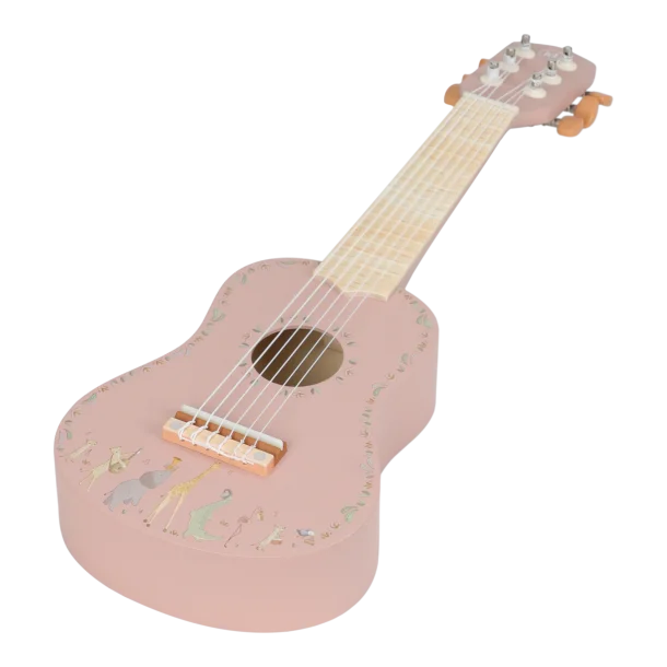 Little Dutch - Guitar - Pink - Safari Friends