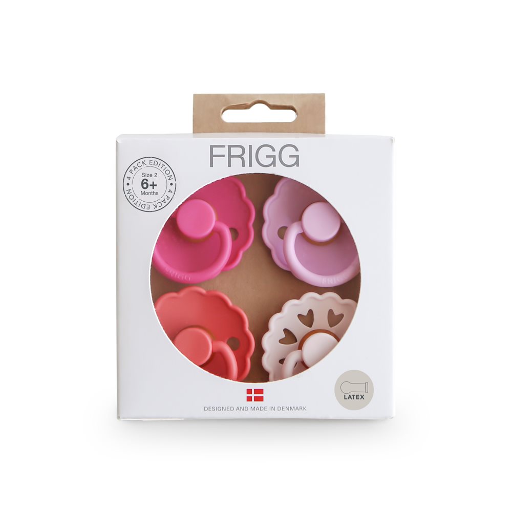 Frigg 4 pk Rosy romance sutter size 2