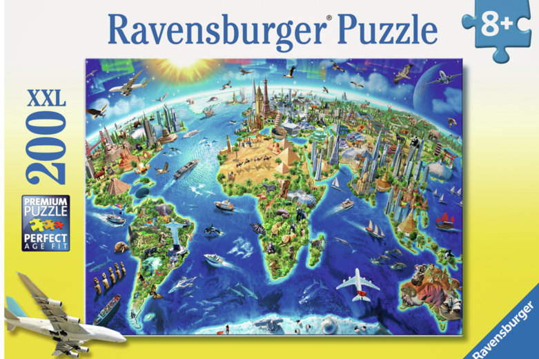 Ravensburger puslespil XXL 200 brikker