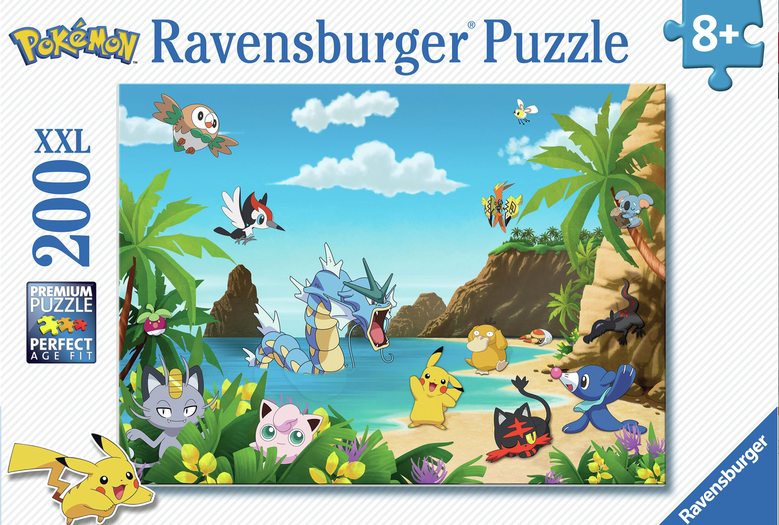 XXL puslespil Pokémon 200 brikker