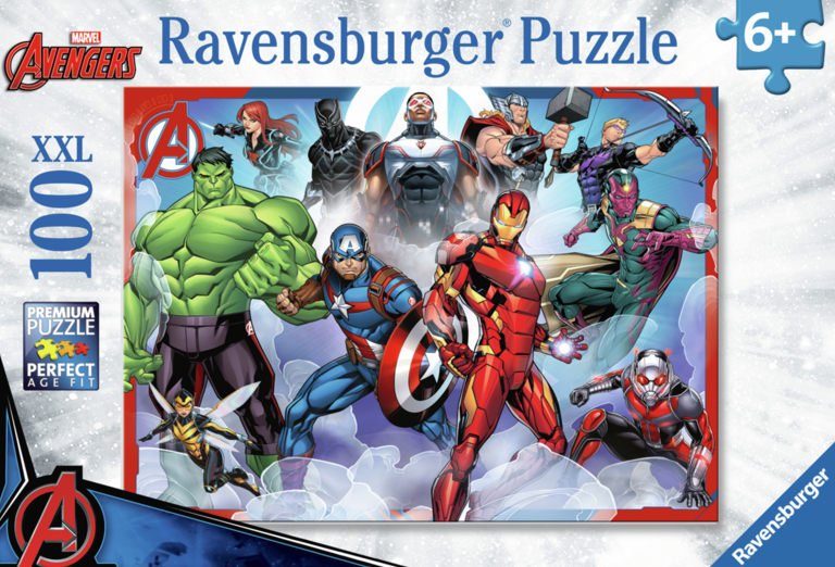 XXL puslespil Avengers 100 brikker