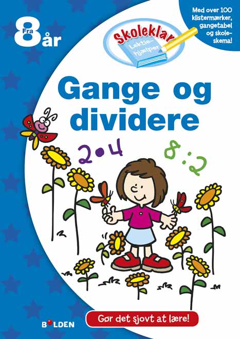Skoleklar lektiehjælper: Gange og dividere