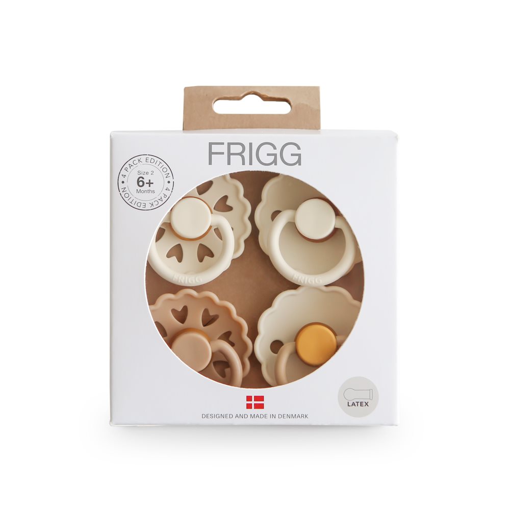 Frigg 4 pk Snowflake Dream sutter size 2