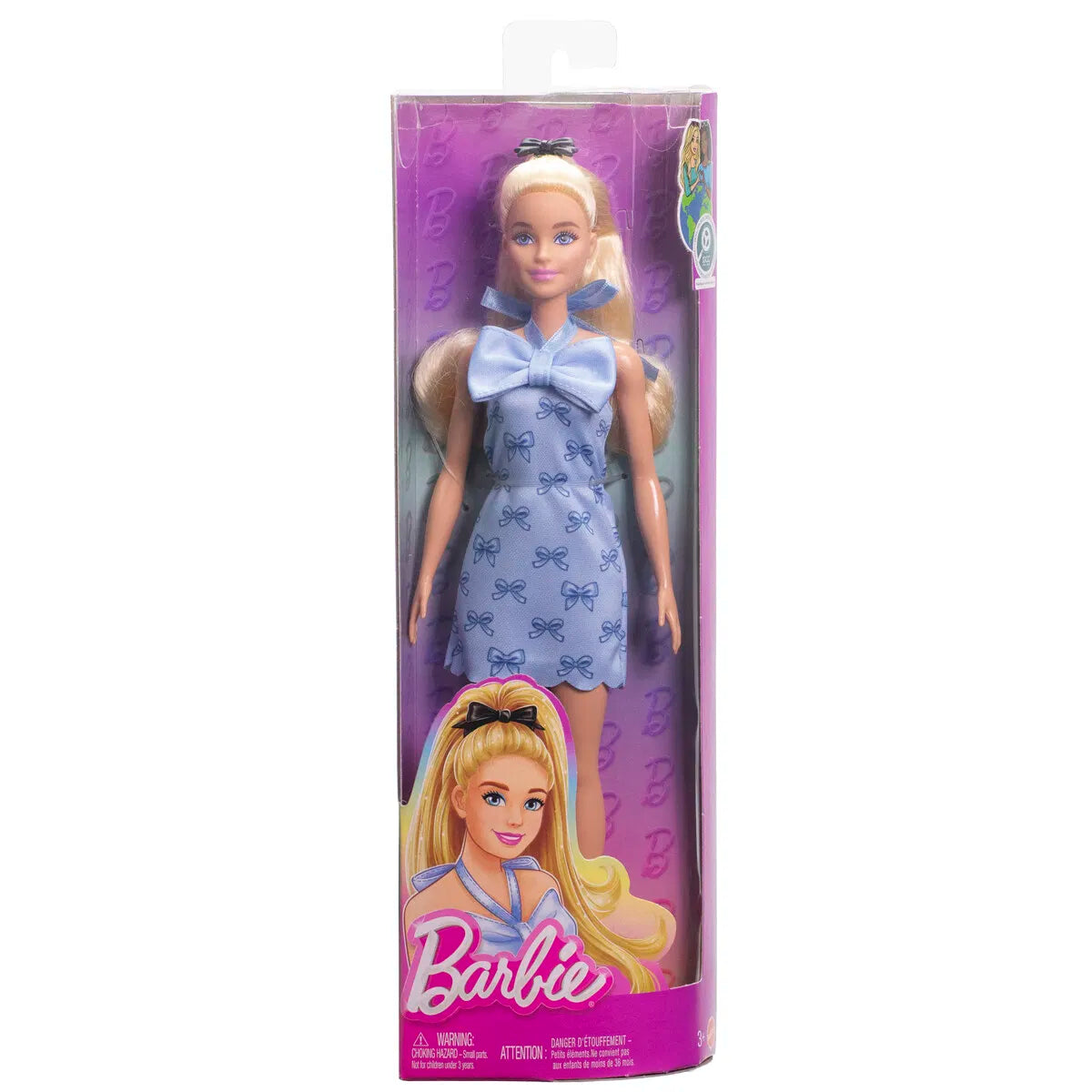 Barbie Fashionista Doll Blue Bows