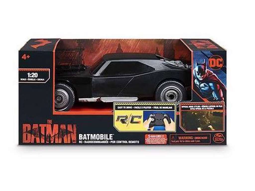 DC Comics Batman Batmobile fjernstyret bil