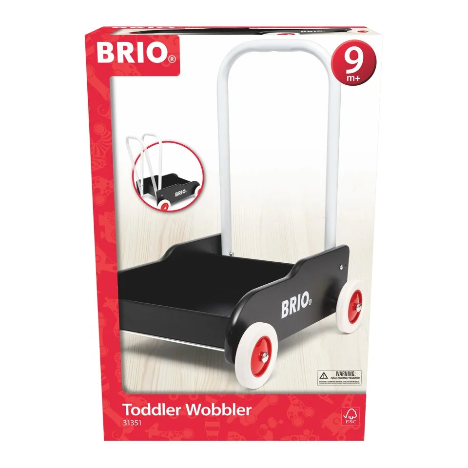 Brio Gåvogn Sort
