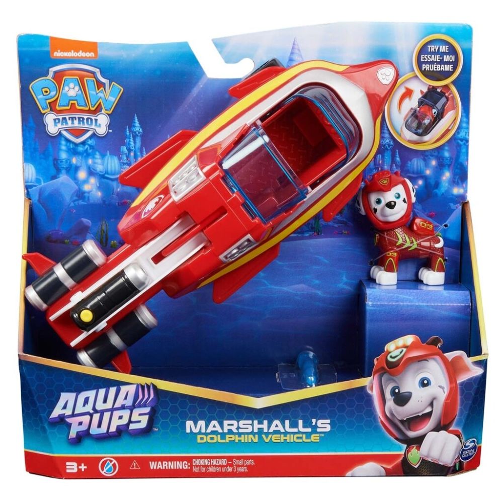 Paw Patrol Aqua Themed Vehicles - Marshall