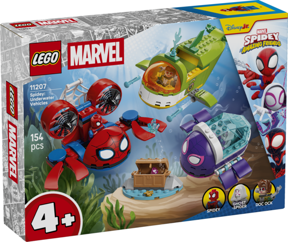 LEGO Marvel Spidey: Undervandsfartøjer 11207
