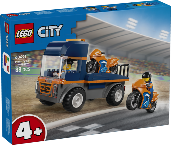 LEGO City Motorcykel-transporter 60491