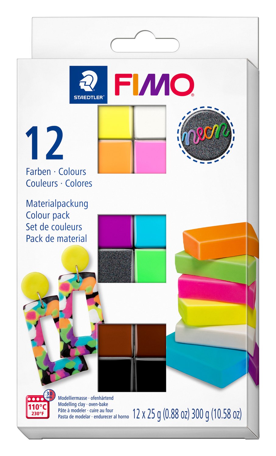 Fimo ler neon