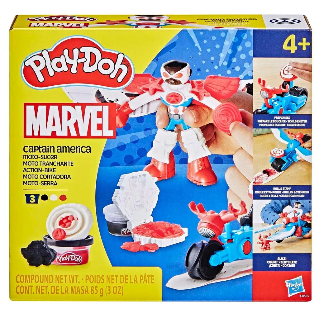 Play-Doh Captain America Moto-Slicer