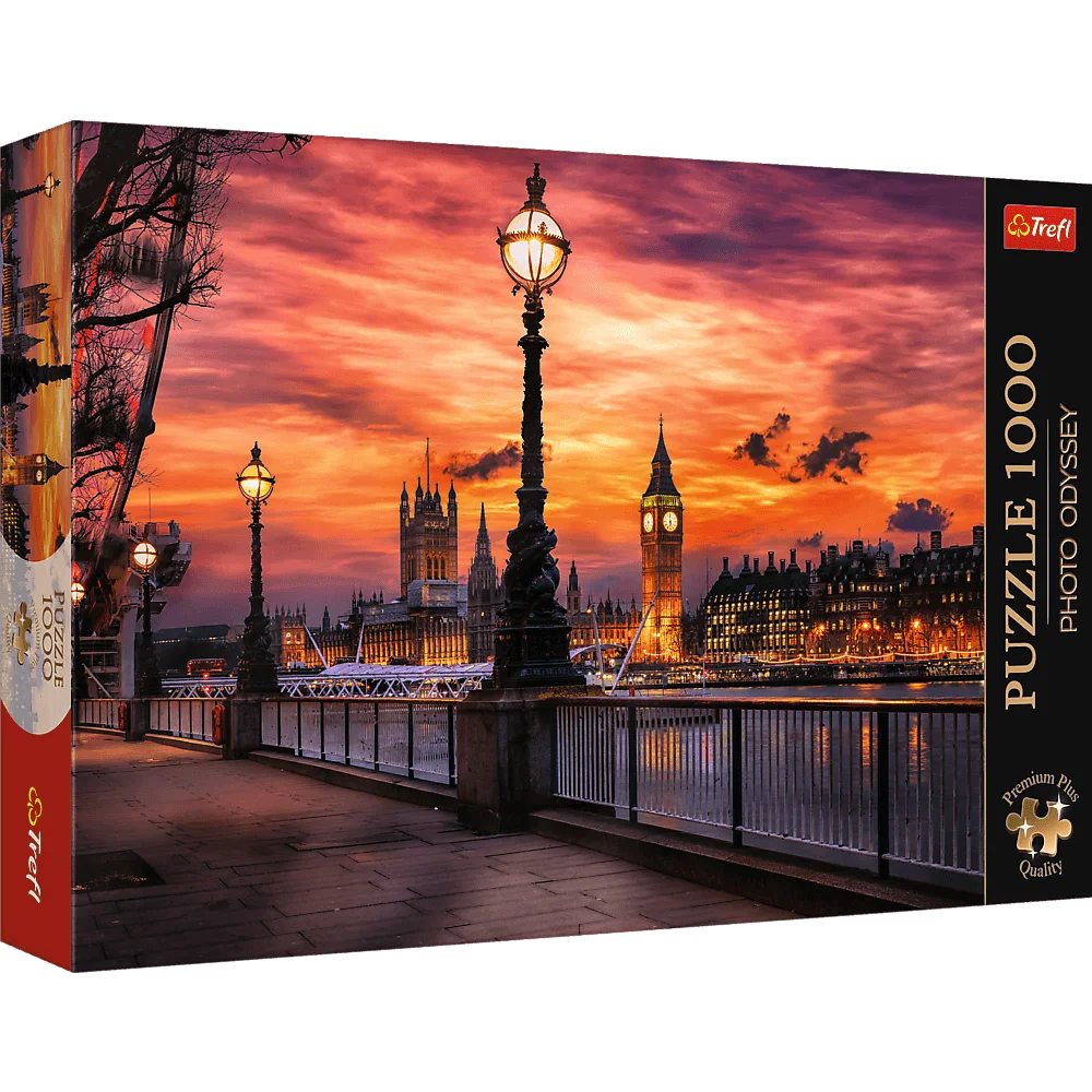 Trefl Puslespil Premium Plus Big Ben, London 1000 Brikker
