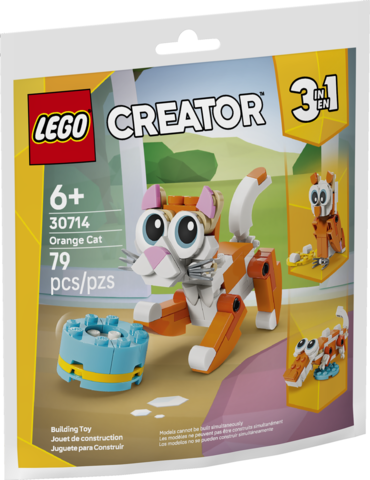 LEGO Creator orange kat 30714