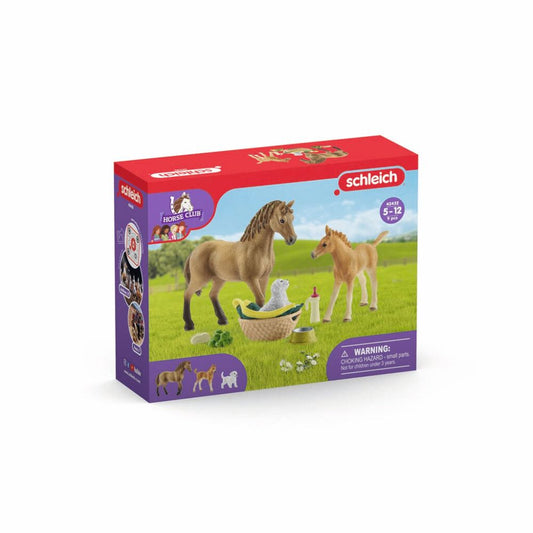 Schleich Horse Club Sarahs baby dyrepleje 42432