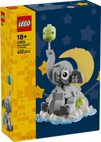 LEGO Elefantunge på en sky 40814
