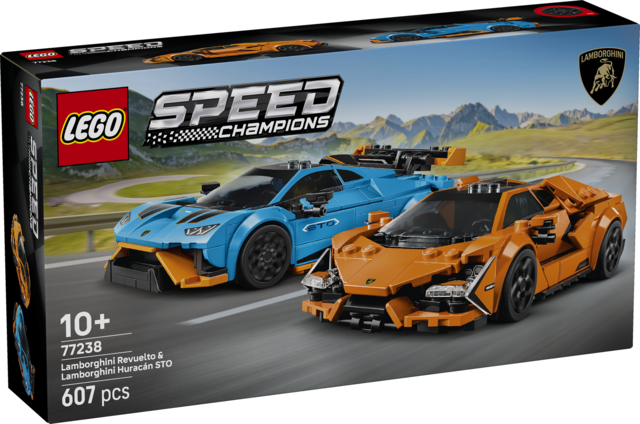 LEGO® Speed Champions Lamborghini Revuelto Huracán STO 77238