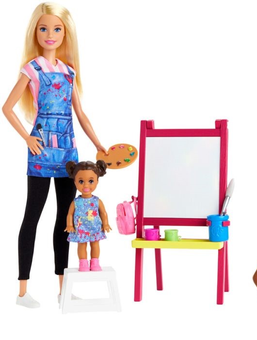 Barbie Kunst Lærer Legesæt