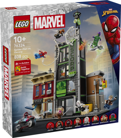 LEGO Marvel Spider-Man mod Oscorp 76324