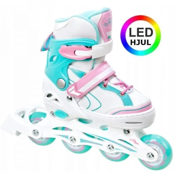 Raven LIA Rulleskøjte med LYS i forhjul 30-33