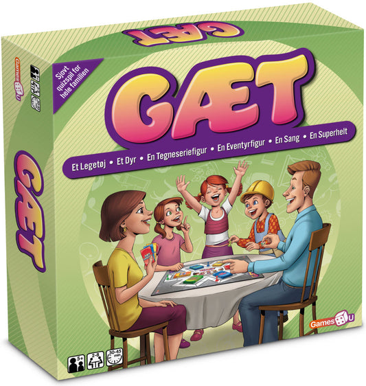 Gæt Brætspil for hele familien