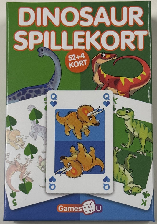 Dinosaur spillekort