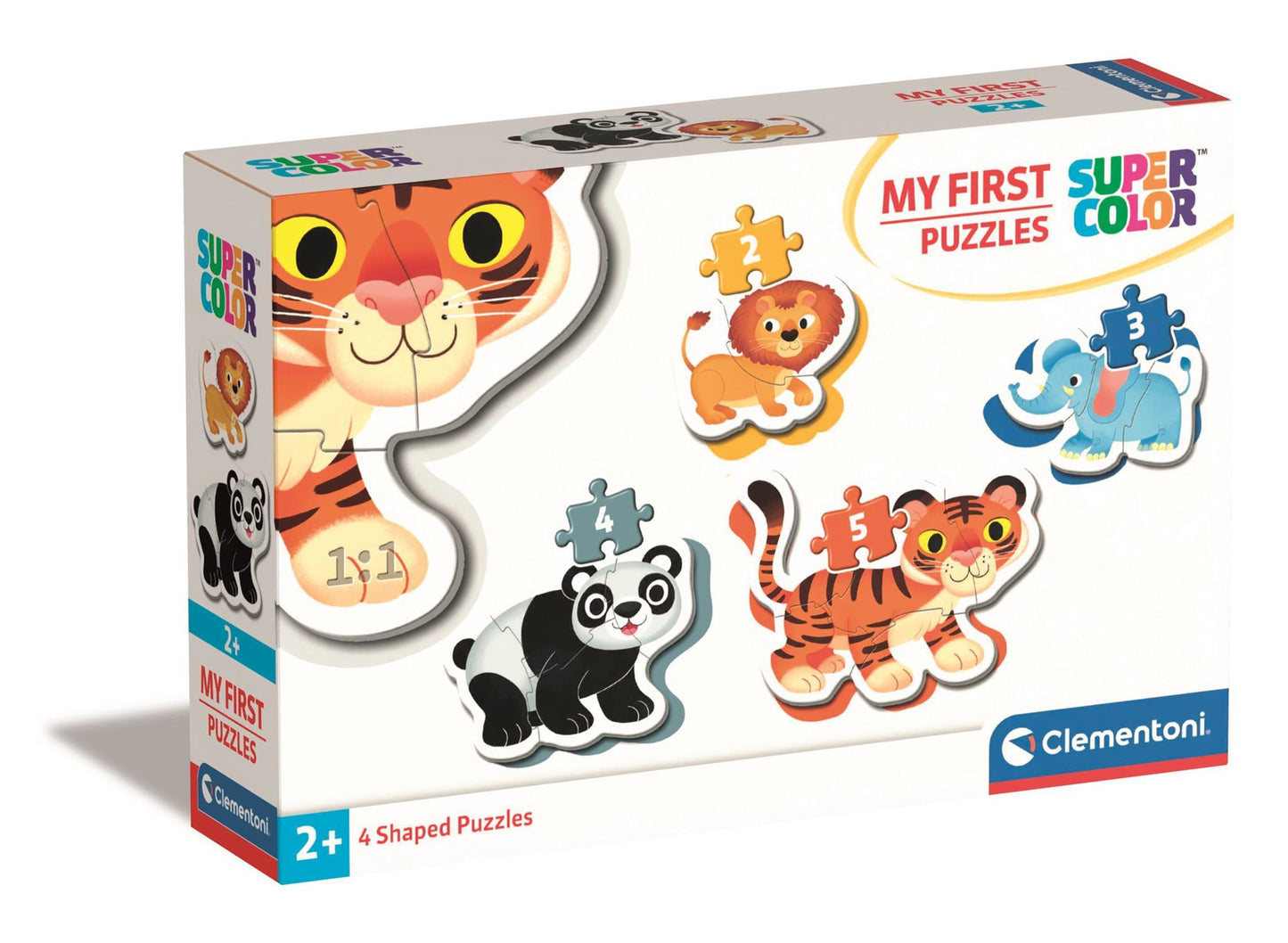 Clementoni puslespil vilde dyr