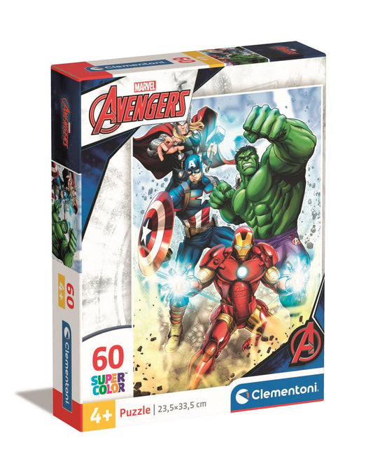 Clementoni Marvel Avengers puslespil 60 brikker