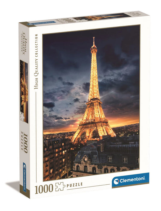 Clementoni Puslespil HQC 1000 brikker Eiffeltårnet 2020