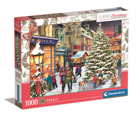 Puslespil HQC Christmas Village, 1000 brikker