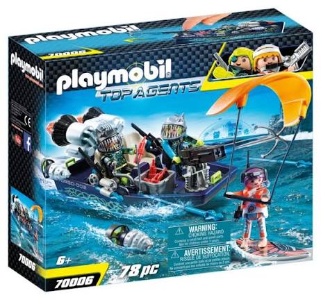 Playmobil TEAM S.H.A.R.K. Harpun-fart�j 70006