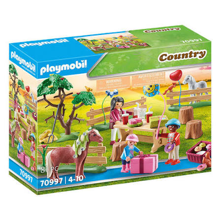Playmobil B�rnef�dselsdag p� rideskolen 70997
