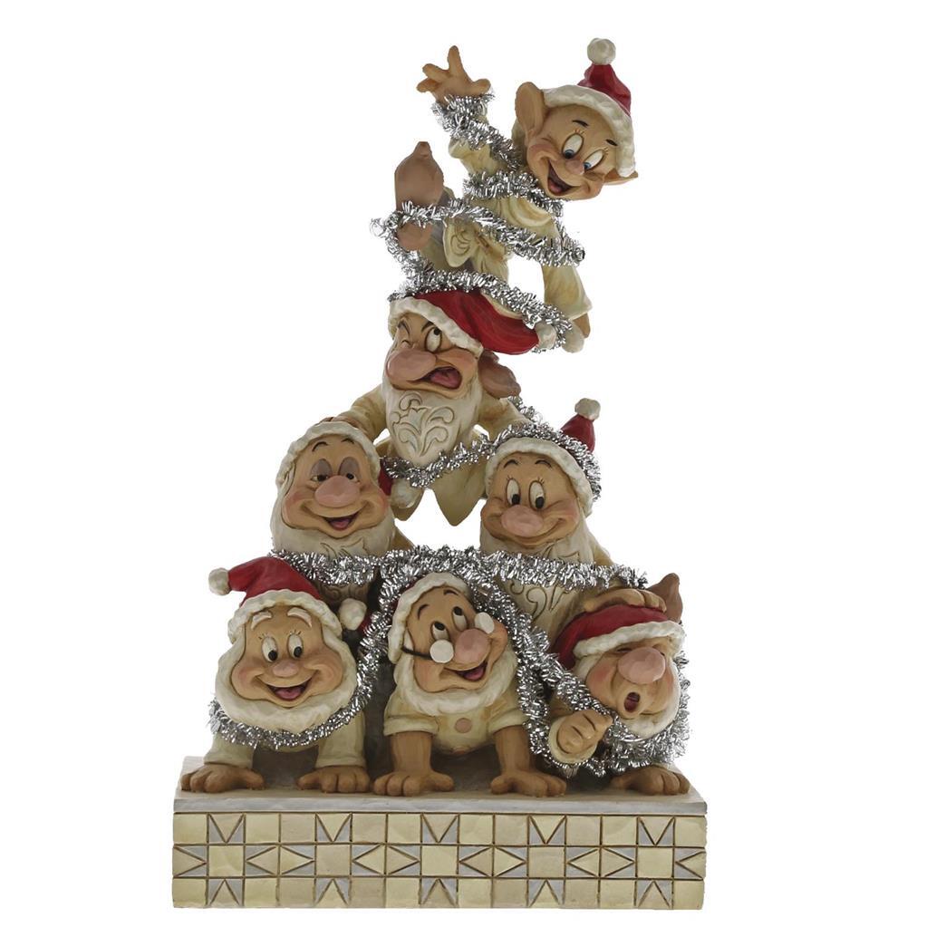 Disney Tradition De 7 små dværge julepyramide