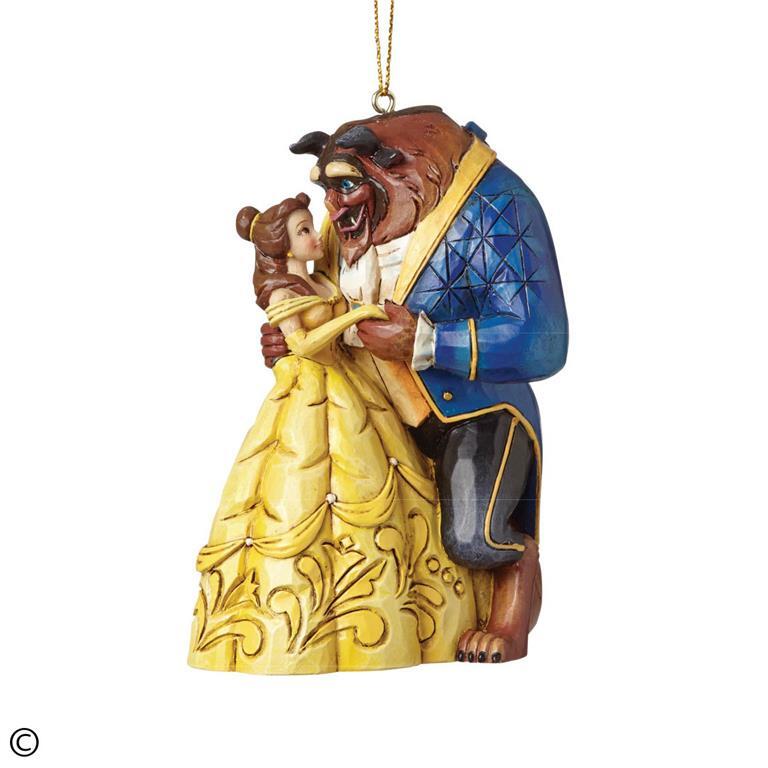 Disney Traditions Ornament med Skønhed og udyret