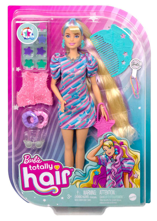 Barbie Totally hair med stjerne kam