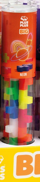 Plus-Plus – BIG Neon (15 stk. Tubes)