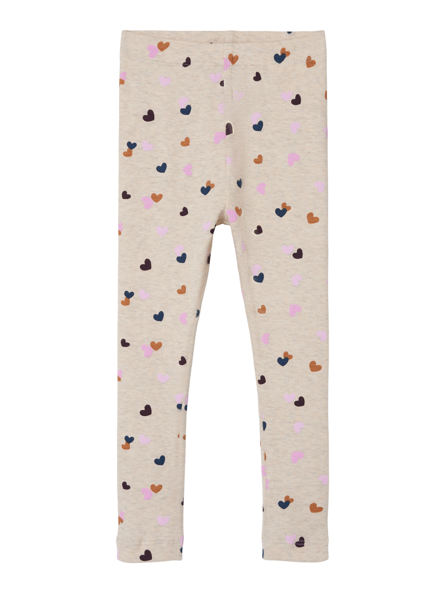 Name It rib leggings med hjerter 116 cm