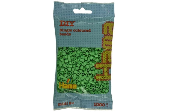 HAMA Hama midi perler 1000stk klar grøn 207-115