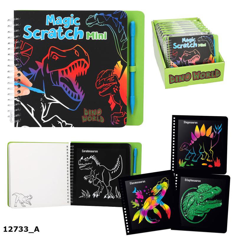 Dino World Mini Magic Scratch