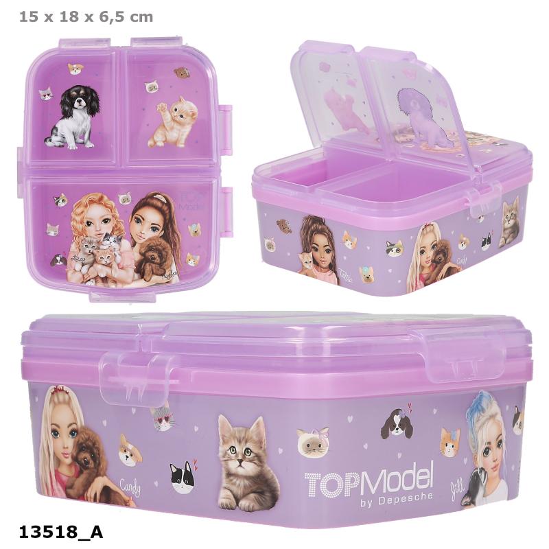TOPModel Madkasse m/3 rum XL KITTY and DOGGY