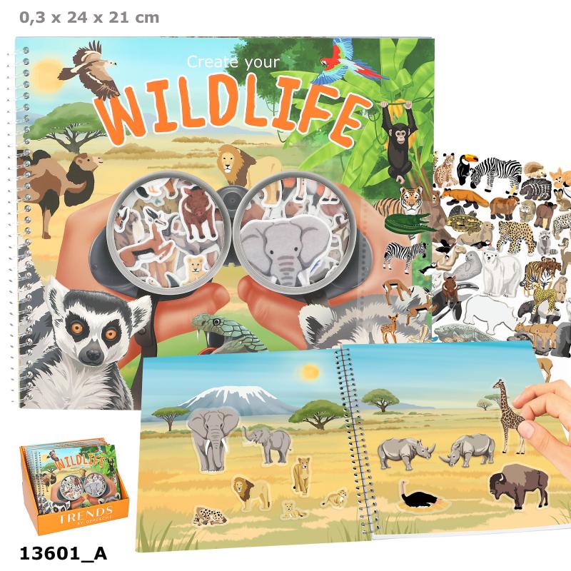 Create Your Wild Life m/Flock Stickers